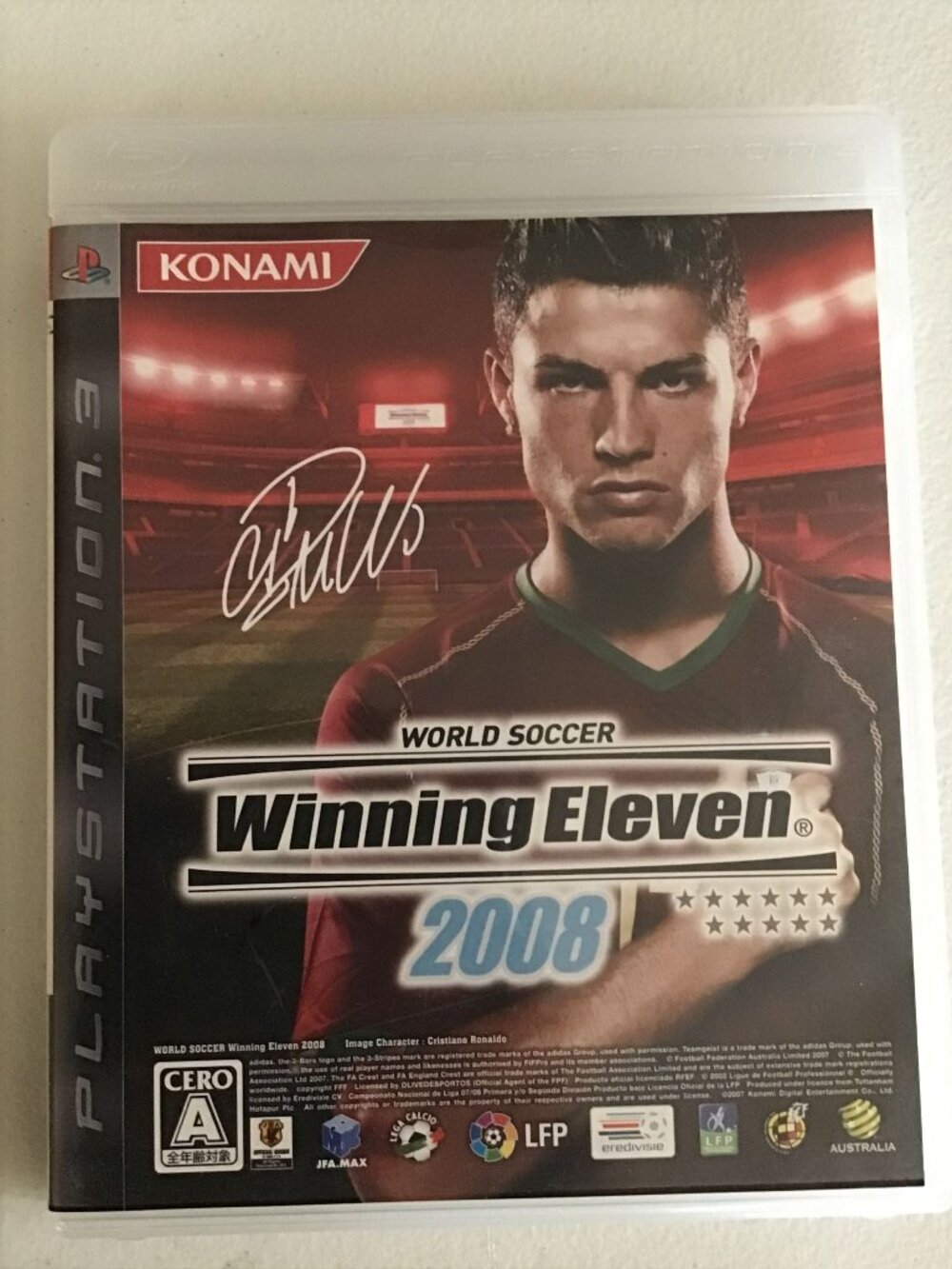 World Soccer Winning Eleven 2008 PlayStation 3 PS3 JPN Japan Import CIB NTSC-J